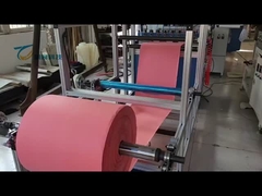 Fünfschichtige Produktionslinie zum Schneiden und Falten von Materialien