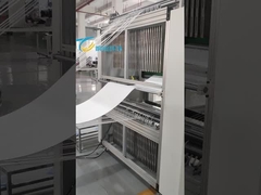 Hochleistungs-Faltfilter mit Glasfaser-Klammer-Servo-Messer-Filter-Flexmaschine