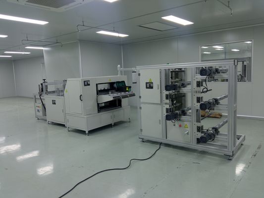 100 mm/min Luftfilter-Fleckenmaschine 50 kW Filterherstellungsmaschinen für Luftreiniger