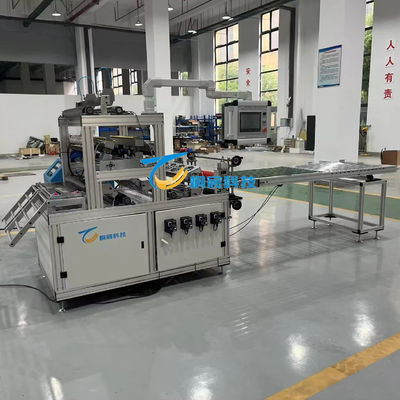 Filterklebmaschine 55KW Schlitter-Rewinder-Maschine Industrie-Kreifen und Falten