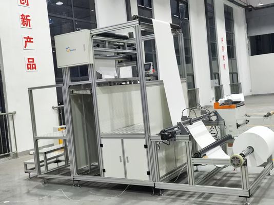 Maschine zur Verkleidung von Glasfasern aus Nicht-Plattenpapier 240 kW - 420 kW Filterpapierfalten
