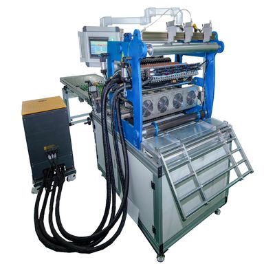 50HZ Ölfilterherstellungsmaschine Automobilfilter Klebeanlage Computerisiert