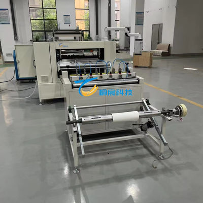 Produktion von Filtern mit Messer, automatische Filterherstellung, Origami und Kleber
