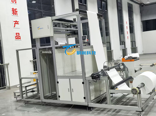 PLC-Steuerung Glasfaser-Fleckenmaschine Faltpapier-Produktionslinie 220V