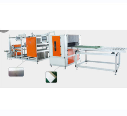 10 - 20Pleats/min Glasfaser-Pleating-Maschine 220V / 380V HEPA-Filterherstellungsmaschine
