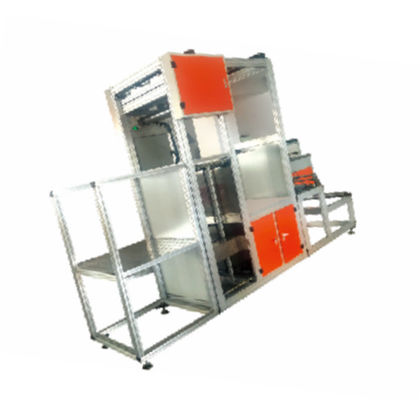 Hepa-Glasfasermaschine Filterpapier-Faltmaschine mit Trennwand