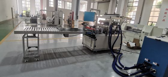 Automatische Filter-Papier-Plättemaschine 50Hz-Papier-Plättungs-Produktionslinie 2m/min - 18m/min