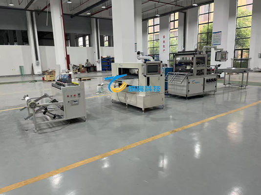 Glasfaserfilter Papierfaltenmaschine Automatische Filterproduktionslinie 55Hz