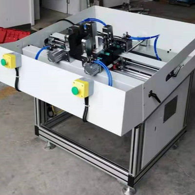 4 Seiten-Automatische Randschneidemaschine 0,6MPa Randschneidemaschine für Klimaanlagenpatronen