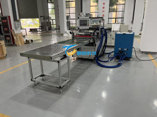 Maßgeschneiderte Maschine zur Herstellung von Kabinenluftfiltern 10 Plätze/min - 20 Plätze/min Filterpapier-Plättemaschine