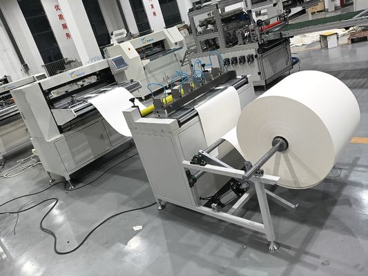 Glasfaser Entwicklungsmaschine und Schneidmaschine für die Produktion von Glasfaser gefaltetem Papier