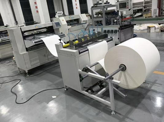 Automatische G4-Produktionslinie für Luftfilter mit 95% Effizienz und Faserverstärkung für die Herstellung von langlebigen HVAC-Filterelementen