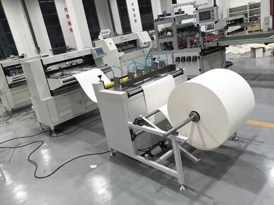 Vollautomatische Servo-Faltproduktionslinie (2. Generation) Papierfaltmaschine