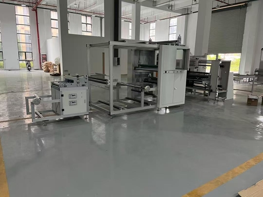 Vollautomatische Servo-Glasfaser-Fertigungslinie Fliederpapiermaschine Produktionslinie Kleberfreie Glasfaserfilter