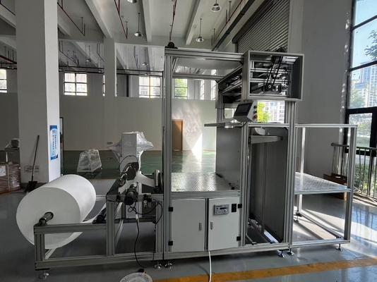 Vollautomatische Falzmaschine für Luftfilter mit Trennwand für Auto