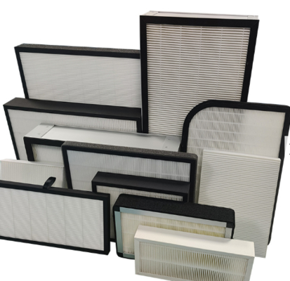 H13 HEPA-Filter-Faltmaschine mit 7-Zoll-SPS-Display
