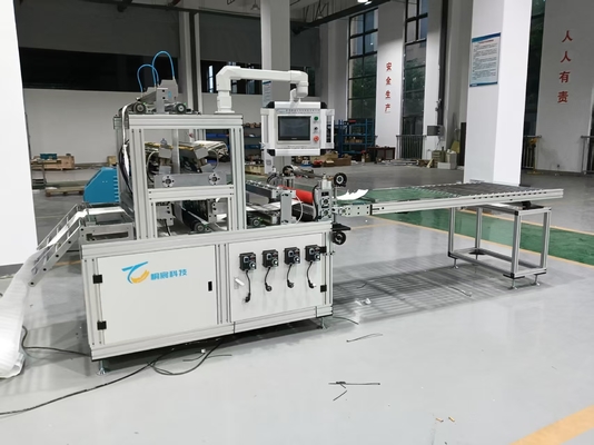 Elektrische HEPA-Filter-Faltmaschine 1300 mm Arbeitsbreite