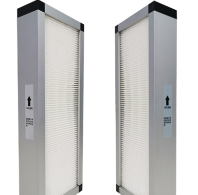 H13 HEPA-Filter-Plättemaschine mit PLC-Steuerung 1000 mm Breite