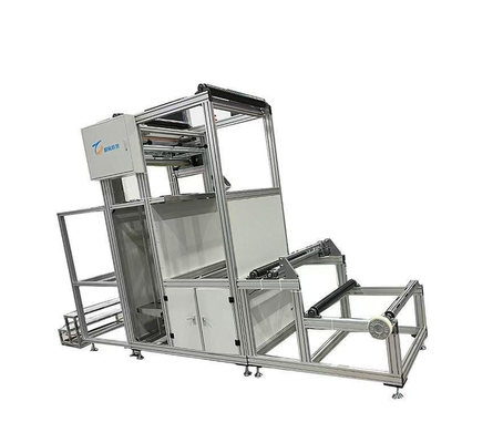 Faltmaschine für das Falten von Faltenpapier zur Herstellung verschiedener Filtermaterialien für Flüssigkeiten