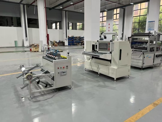 11kw Mini-Papier-Fleckenmaschine Luftfilter Produktionslinie
