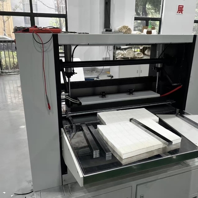 Gute voll automatische CNC-Messer-Luftfilter-Hochgeschwindigkeits-Papier-Flecken-Produktionslinie
