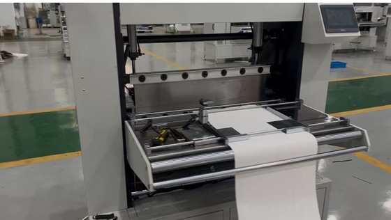 Produktionslinie für Hochtemperatur-Glasfaser-Filterpapierfalten