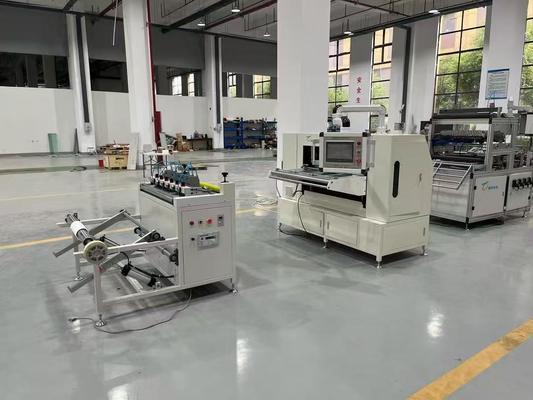 Maschine 0.6Mpa Mini Pleat Filter Machine 120 Folds/M Air Filter Pleating
