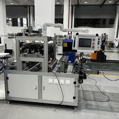20mm Einstellbare Luftfilter Produktionslinie Automatische PP-Klebemaschine