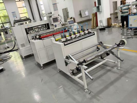 Automatische Air Hepa Filter-Papiermachmaschine Messer Mini-Faltmaschine