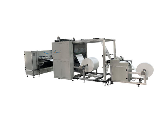 High-temperature Glass Fiber Pleating And Gluing Production Line.