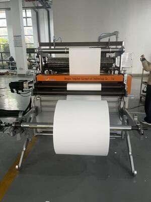 Die neueste Luftfilter Schneidemesser Fleckenmaschine Hersteller Filterpapier Produktionslinie aus China