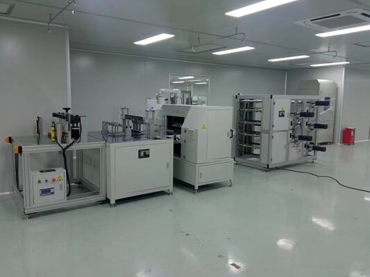 Produktionslinie für das Falten von mehrschichtigen Filterpapieren