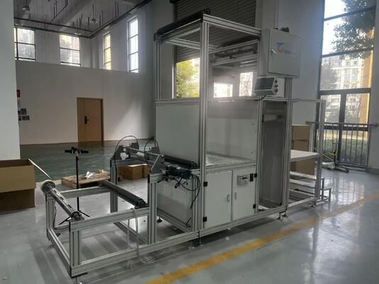 Hepa-Glasfasermaschine Filterpapier-Faltmaschine mit Trennwand