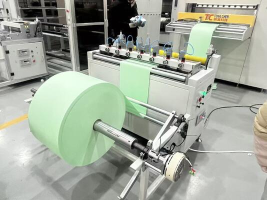 Siebte Generation 300 mm Falthöhe vollautomatische Faltproduktionslinie