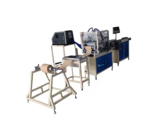 Hochwertige vollautomatische Panel-Luftfilterpapier-Faltproduktionslinie