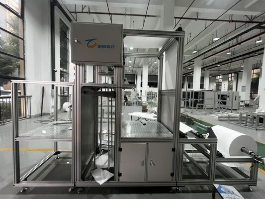 HEPA Filter Glasfaser Falten und Falten Produktionslinie für die Luftfilterherstellung