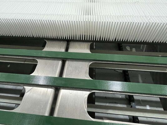 Mini-HEPA-Filter-Produktionslinie mit hoher Präzision, stabiler Struktur, PLC-gesteuert, unterstützt mehrere Filtergrößen und -typen