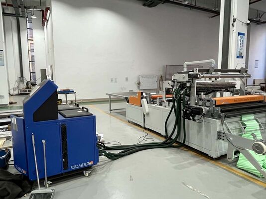 Mini-HEPA-Filter-Produktionslinie mit hoher Präzision, stabiler Struktur, PLC-gesteuert, unterstützt mehrere Filtergrößen und -typen