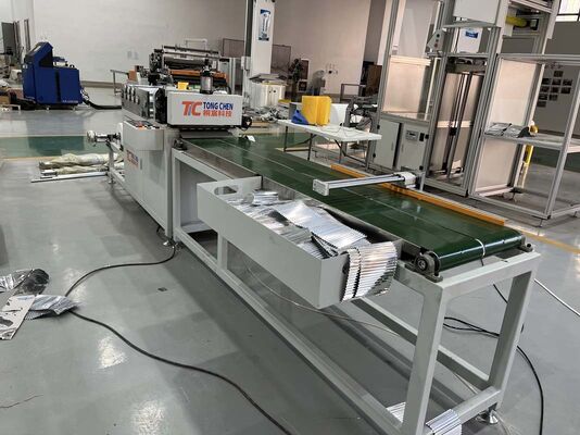 Hochpräzisions-Stabile Struktur HEPA-Filter-Wellpappenmaschine für Aluminium