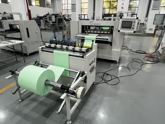 Vollautomatische Filterpapierfaltenmaschine Filterfalten Produktionslinie mit Wellen Origami