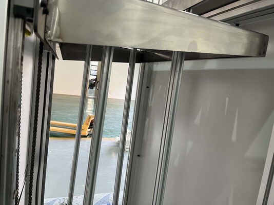 Superfeine und hocheffiziente Glasfaser-Pleißmaschine mit Trennwänden für Reinraumumgebungen und Laborgebrauch