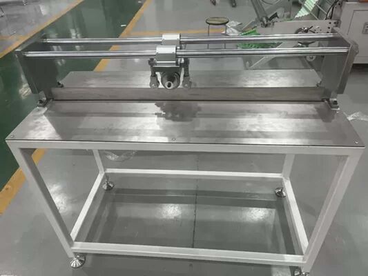 Fortgeschrittene und minimale Ausfallzeiten Filtrationssysteme Halbautomatische Kreuzschneidemaschine in kontinuierlichen Produktionsumgebungen