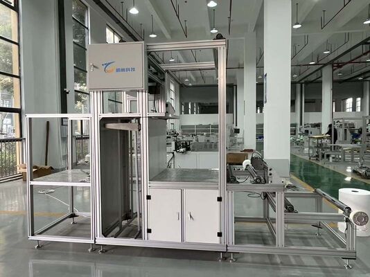 Automatisierte und effiziente Maschine zum Falten von Filtern mit Partitionierung für Hochvolumen-Betrieb und umweltfreundliche Anwendungen