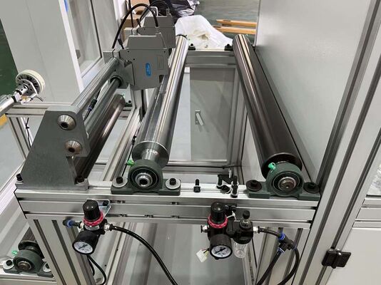 Automatisierte und effiziente Maschine zum Falten von Filtern mit Partitionierung für Hochvolumen-Betrieb und umweltfreundliche Anwendungen