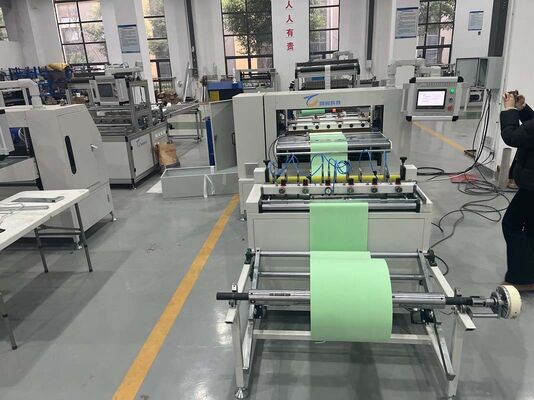 Vollautomatische Servomotor-Filterfalten- und Klebe-Maschine für Industrie- und Heimfilter