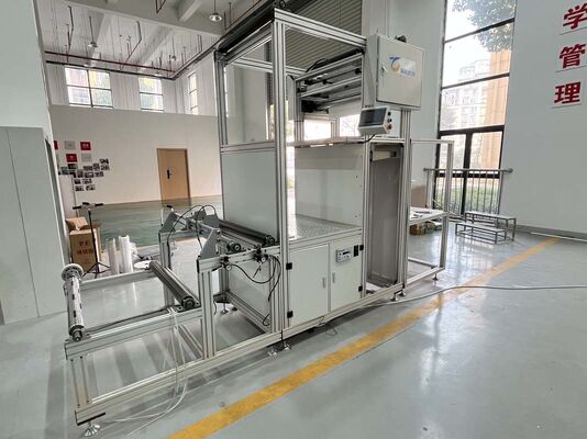 Vollautomatische und hocheffiziente Rotations-Falt- und -Zusammensetzmaschine mit geteiltem Filter für optimierte Arbeitsabläufe