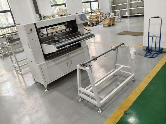 Schnelle Bearbeitungszeit Halbautomatische Filter-Plättmaschine für Industrie und Haushalt mit Messer für optimierte Produktionszyklen