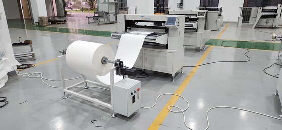 Industrielle halbautomatische Knife Pleating Machine für die Produktion von Filterelementen mit hoher Geschwindigkeit