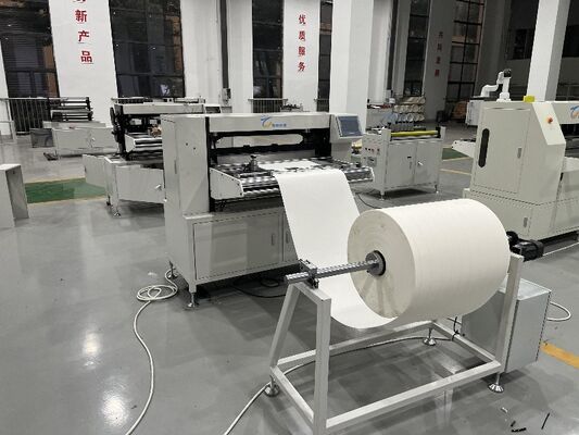 Zweite Generation halbautomatische Papierfaltmaschine für die Hochgeschwindigkeitsfertigung von Filterelementen