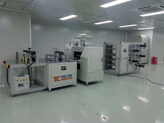 Automatische Zuführung Mehrschichtmaterial-Falten-Produktionslinie für Industrie-Filterelemente